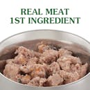 Nature’s Gift | Beef & Liver Meatloaf Recipe | Wet dog food | Left of pack