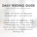 Fussy Cat | With Kangaroo Treats 100g | Cat treats | Left of pack