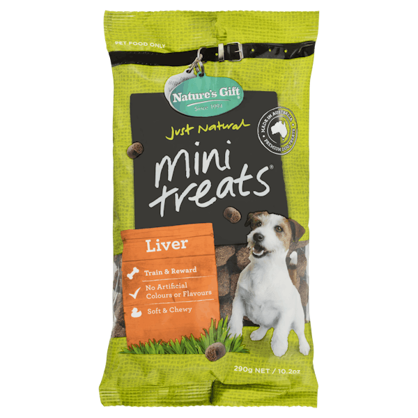 Nature’s Gift | Liver | Dog treats | Front of pack