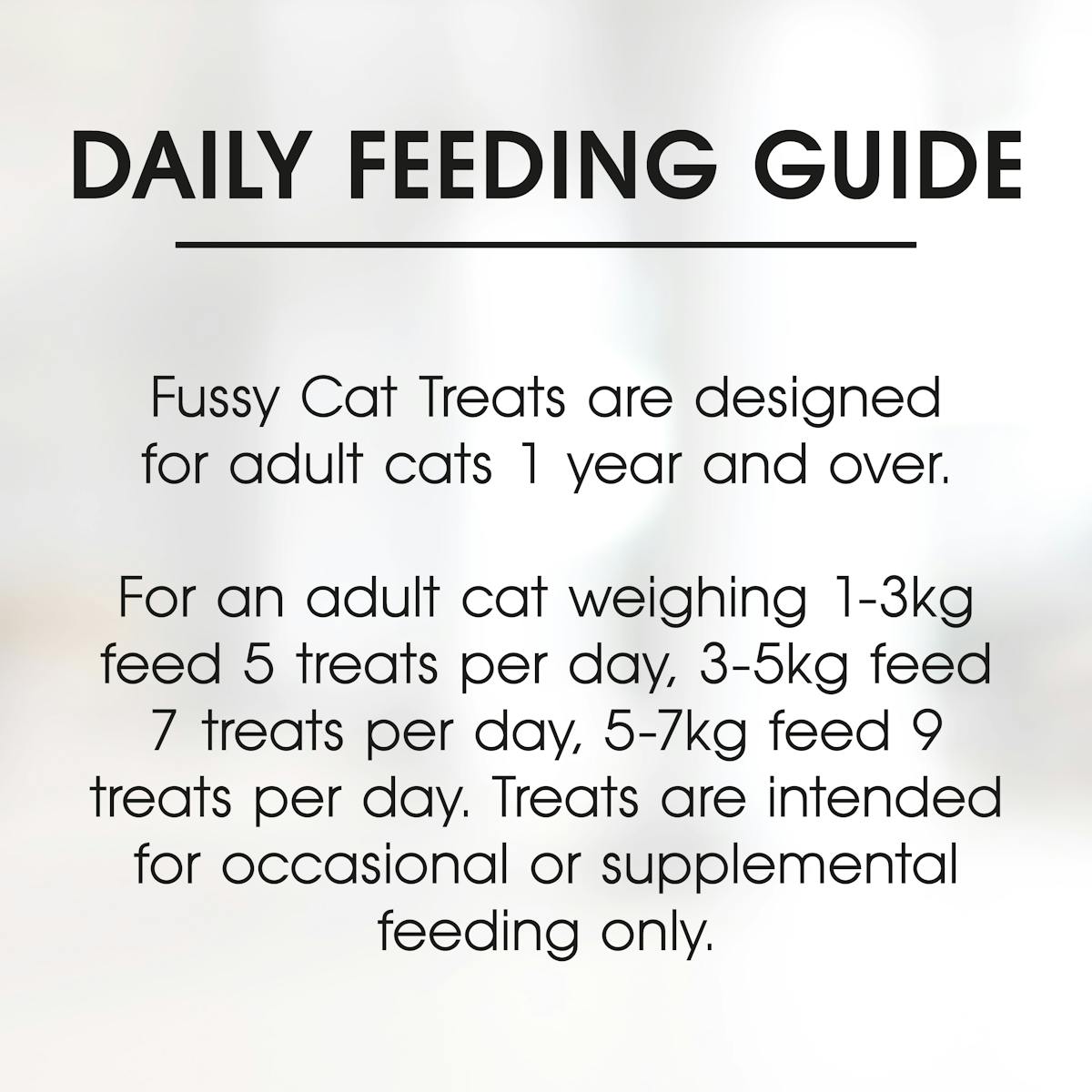 Fussy Cat | With Fish Treats 100g | Cat treats | Right of pack