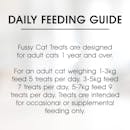 Fussy Cat | With Fish Treats 100g | Cat treats | Right of pack