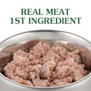 Nature’s Gift | with Beef, Barley & Vegetables | Wet dog food | Left of pack