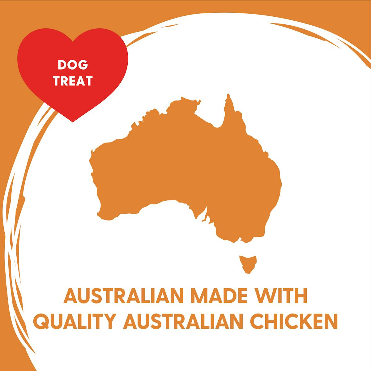 Love'em | Chicken Training Treats | Train dog | Back of pack