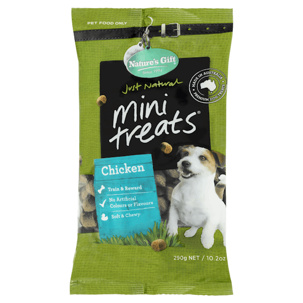 Nature’s Gift | Chicken | Dog treats | Front of pack
