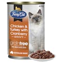 Fussy Cat | Chicken & Turkey with Cranberry 400g | Wet Cat Food | Front of pack
