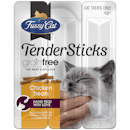 Fussy Cat | Chicken Treats 15g | Cat treats | Left of pack