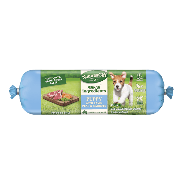 Nature’s Gift | Lamb, Carrots & Peas | Chilled dog food | Front of pack
